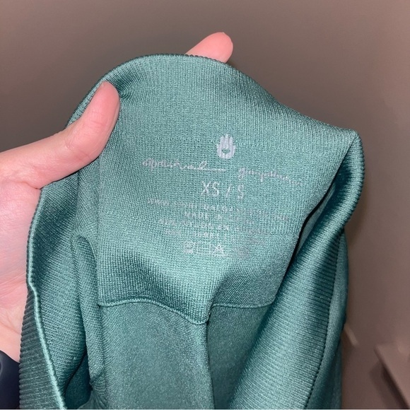 Spiritual Ganster Ribbed Seamless Green Leggings Size XS/S - Picture 7 of 7